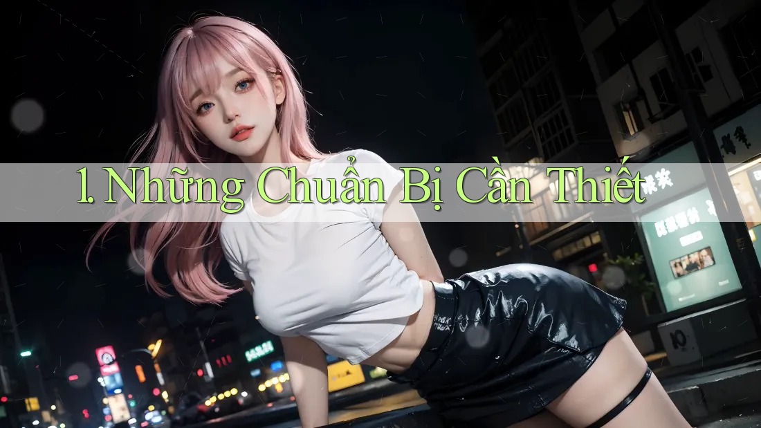 1. Những Chuẩn Bị Cần Thiết 1. Những Chuẩn Bị Cần Thiết