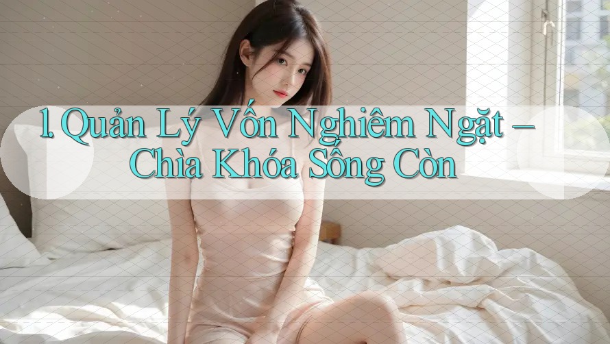 1. Quản Lý Vốn Nghiêm Ngặt – Chìa Khóa Sống Còn 1. Quản Lý Vốn Nghiêm Ngặt – Chìa Khóa Sống Còn