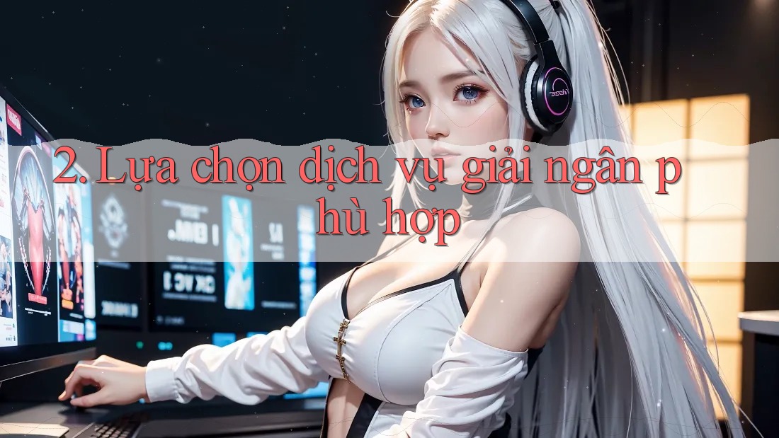 2. Lựa chọn dịch vụ giải ngân phù hợp 2. Lựa chọn dịch vụ giải ngân phù hợp