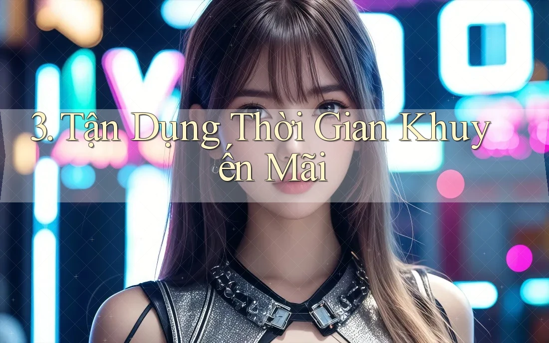 3. Tận Dụng Thời Gian Khuyến Mãi 3. Tận Dụng Thời Gian Khuyến Mãi