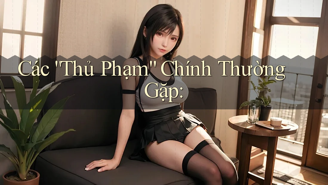 Các “Thủ Phạm” Chính Thường Gặp: Các “Thủ Phạm” Chính Thường Gặp: