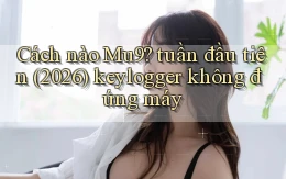 Cách nào Mu9 tuần đầu tiên (2026) keylogger không đứng máy