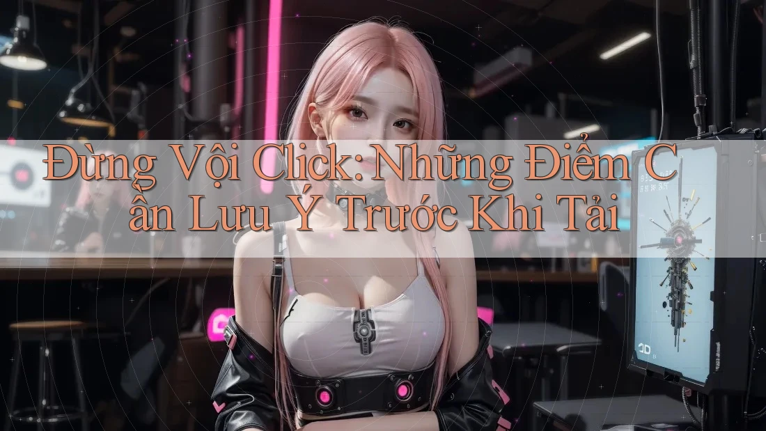 Đừng Vội Click: Những Điểm Cần Lưu Ý Trước Khi Tải