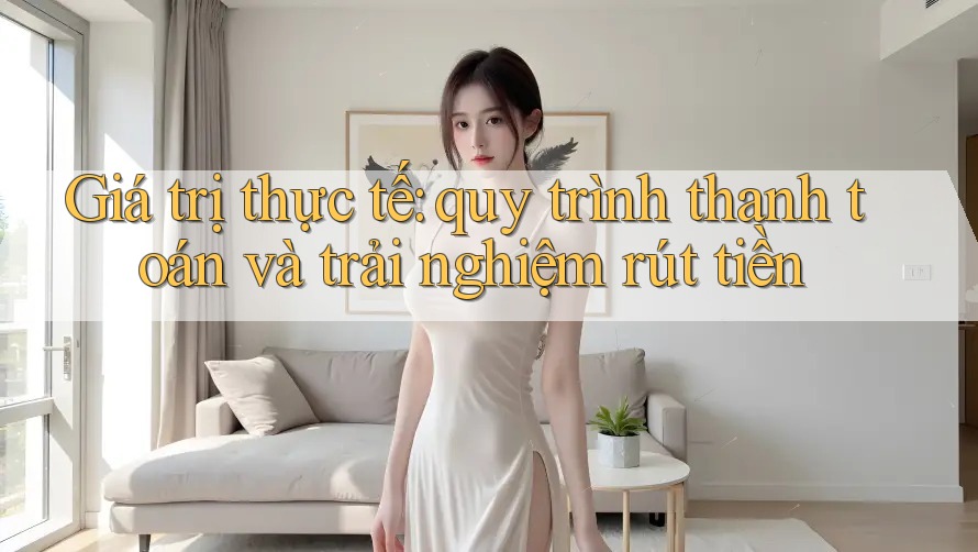 Giá trị thực tế: quy trình thanh toán và trải nghiệm rút tiền Giá trị thực tế: quy trình thanh toán và trải nghiệm rút tiền