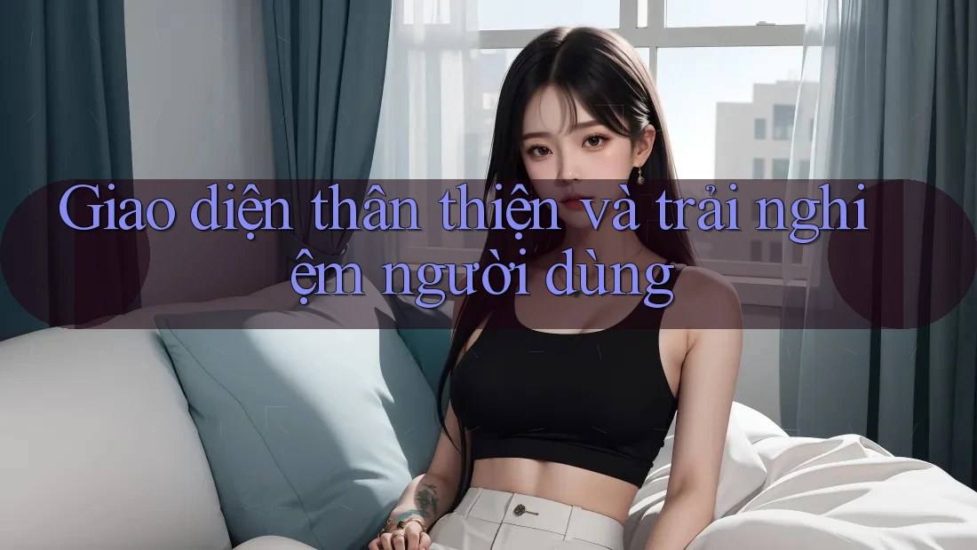 Giao diện thân thiện và trải nghiệm người dùng Giao diện thân thiện và trải nghiệm người dùng