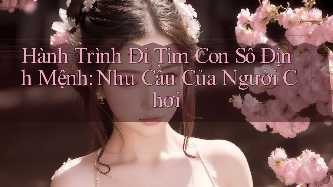 Hành Trình Đi Tìm Con Số Định Mệnh: Nhu Cầu Của Người Chơi Hành Trình Đi Tìm Con Số Định Mệnh: Nhu Cầu Của Người Chơi