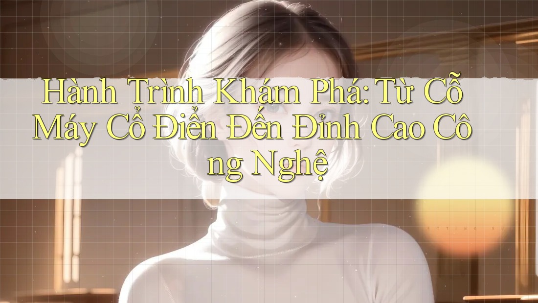 Hành Trình Khám Phá: Từ Cỗ Máy Cổ Điển Đến Đỉnh Cao Công Nghệ Hành Trình Khám Phá: Từ Cỗ Máy Cổ Điển Đến Đỉnh Cao Công Nghệ