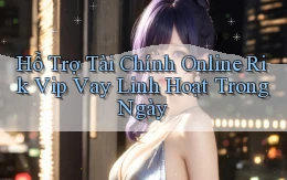 hỗ trợ tài chính online rik vip vay linh hoạt trong ngày