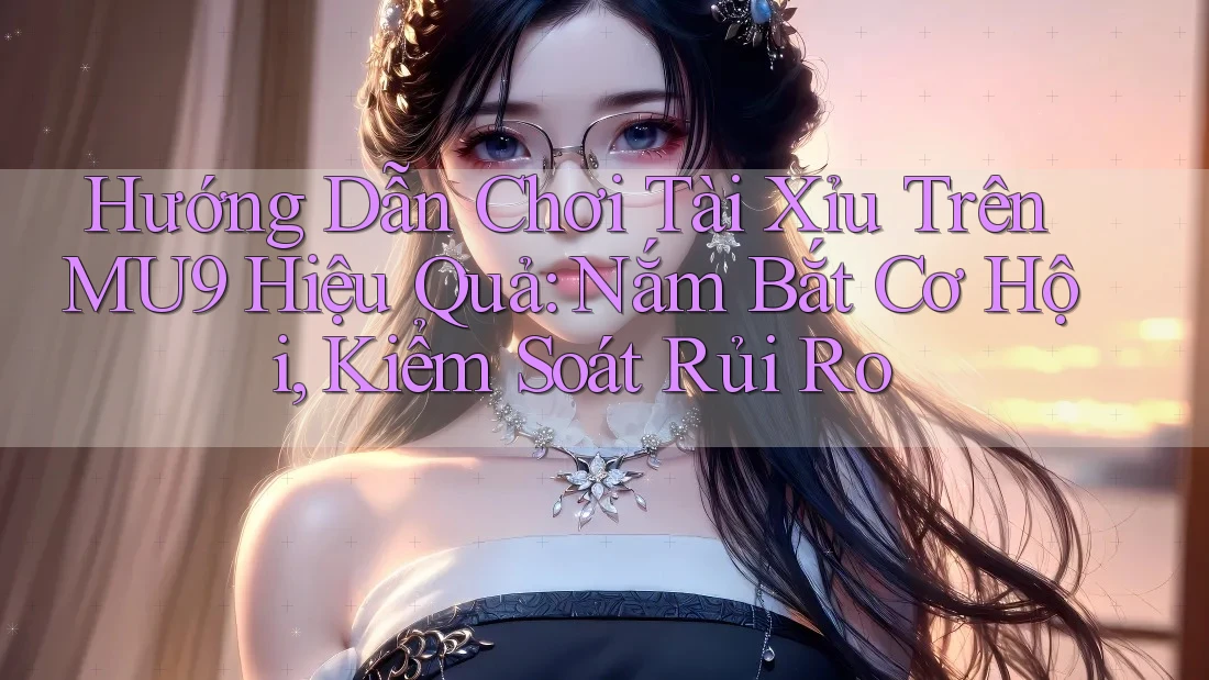 Hướng Dẫn Chơi Tài Xỉu Trên MU9 Hiệu Quả: Nắm Bắt Cơ Hội, Kiểm Soát Rủi Ro Hướng Dẫn Chơi Tài Xỉu Trên MU9 Hiệu Quả: Nắm Bắt Cơ Hội, Kiểm Soát Rủi Ro