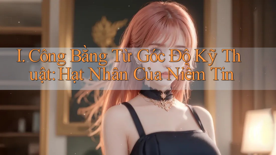 I. Công Bằng Từ Góc Độ Kỹ Thuật: Hạt Nhân Của Niềm Tin I. Công Bằng Từ Góc Độ Kỹ Thuật: Hạt Nhân Của Niềm Tin