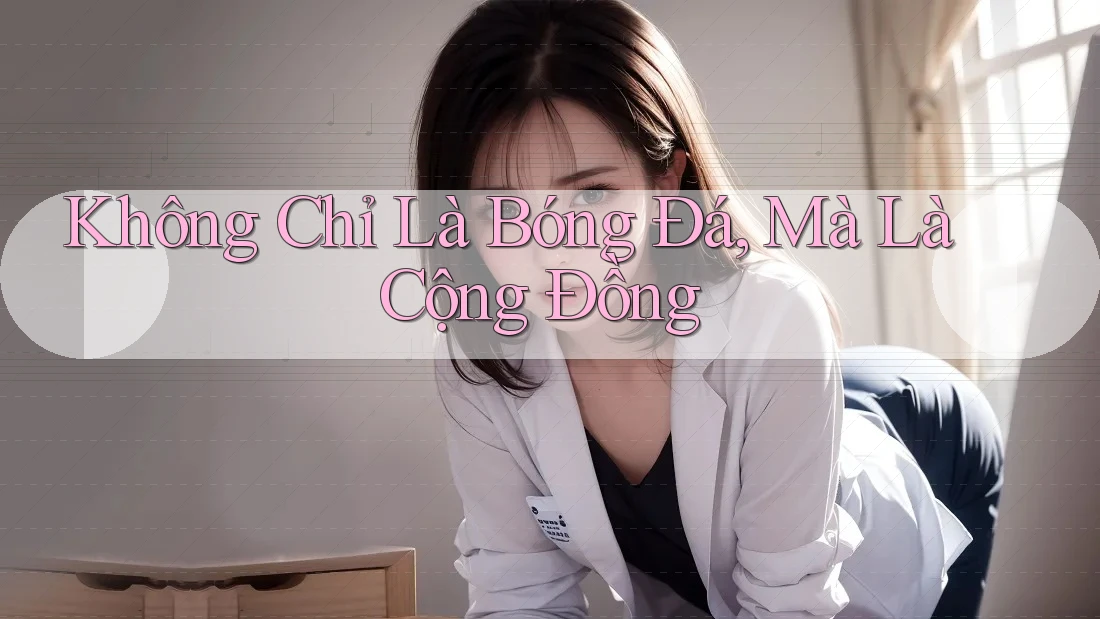 Không Chỉ Là Bóng Đá, Mà Là Cộng Đồng Không Chỉ Là Bóng Đá, Mà Là Cộng Đồng