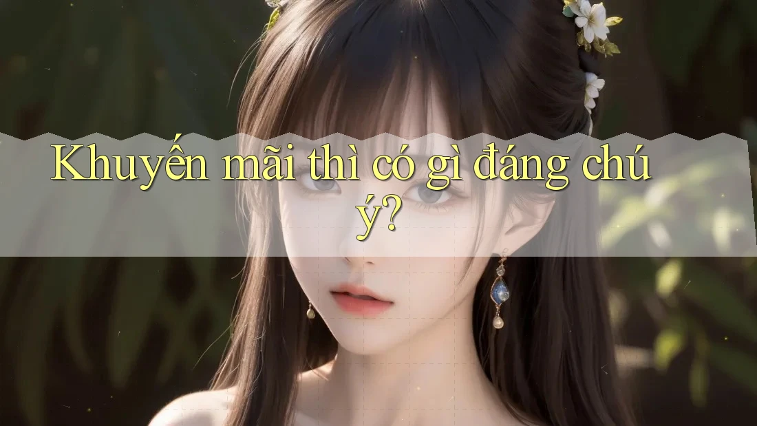 Khuyến mãi thì có gì đáng chú ý? Khuyến mãi thì có gì đáng chú ý?