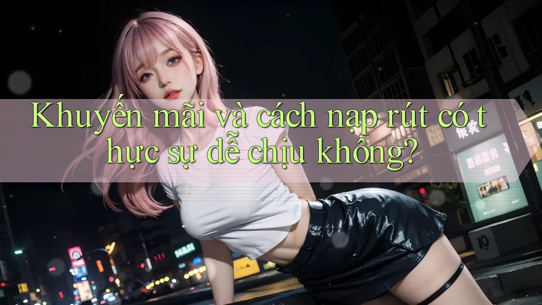Khuyến mãi và cách nạp rút có thực sự dễ chịu không? Khuyến mãi và cách nạp rút có thực sự dễ chịu không?