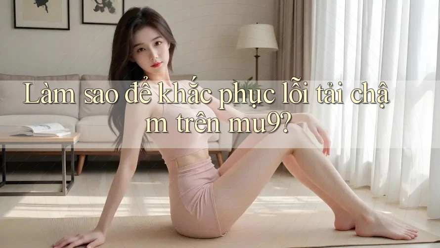 Làm sao để khắc phục lỗi tải chậm trên mu9? Làm sao để khắc phục lỗi tải chậm trên mu9?