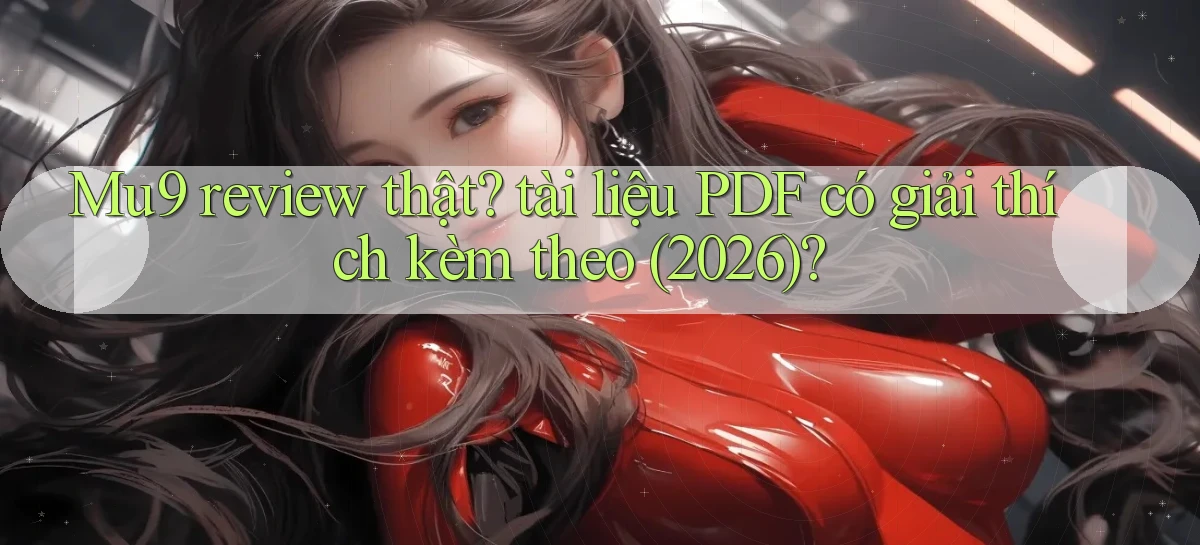 Mu9 review thật tài liệu PDF có giải thích kèm theo (2026)