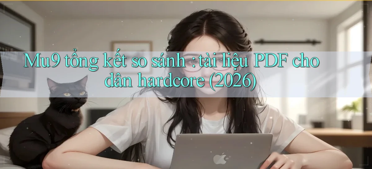 Mu9 tổng kết so sánh tài liệu PDF cho dân hardcore (2026)