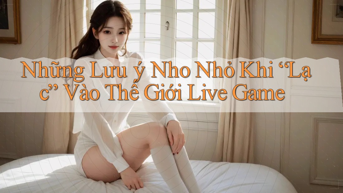 Những Lưu ý Nho Nhỏ Khi “Lạc” Vào Thế Giới Live Game