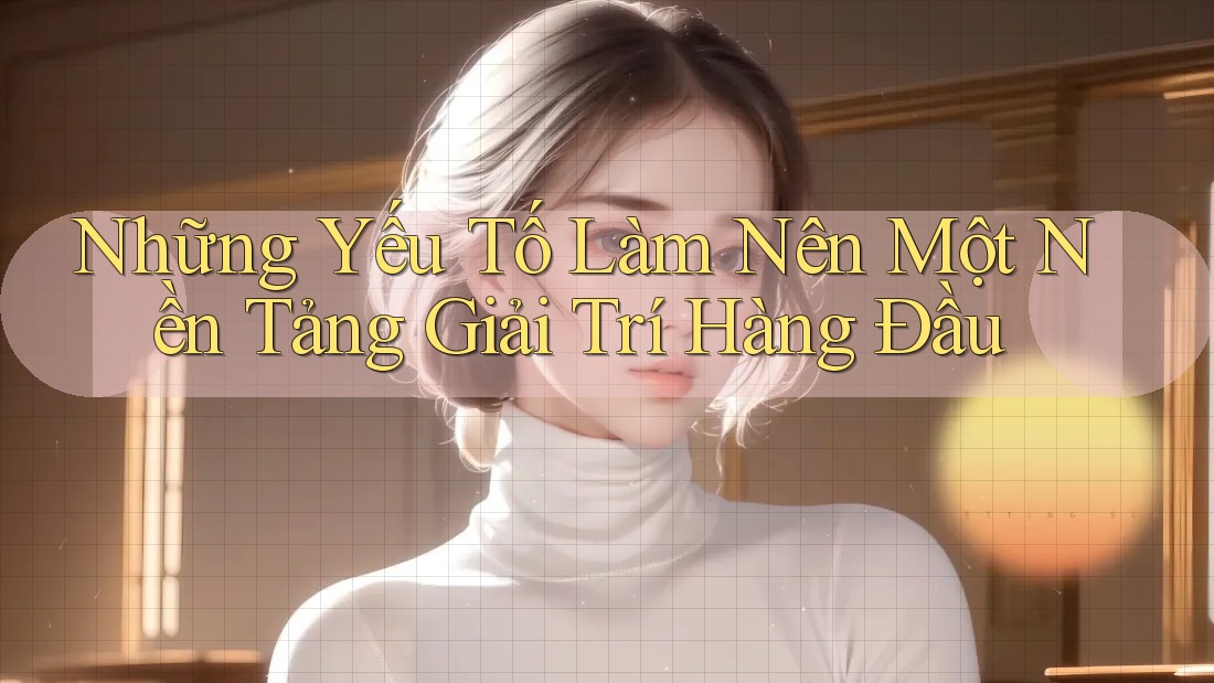 Những Yếu Tố Làm Nên Một Nền Tảng Giải Trí Hàng Đầu Những Yếu Tố Làm Nên Một Nền Tảng Giải Trí Hàng Đầu