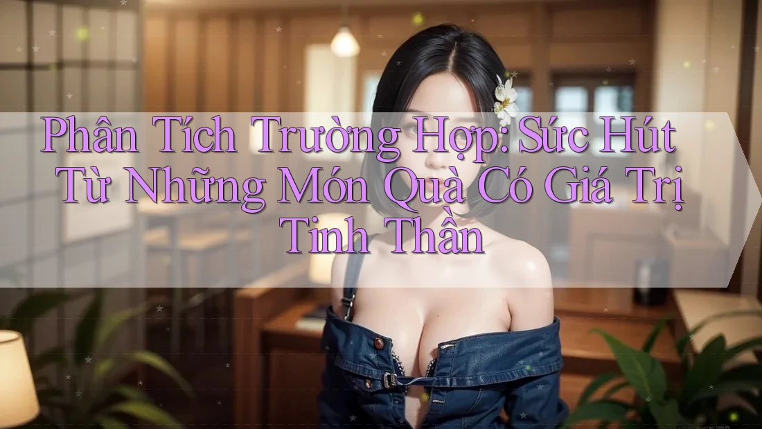 Phân Tích Trường Hợp: Sức Hút Từ Những Món Quà Có Giá Trị Tinh Thần Phân Tích Trường Hợp: Sức Hút Từ Những Món Quà Có Giá Trị Tinh Thần