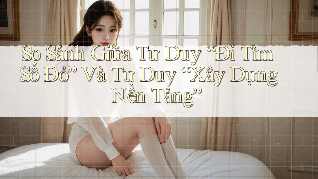 So Sánh Giữa Tư Duy “Đi Tìm Số Đỏ” Và Tư Duy “Xây Dựng Nền Tảng”
