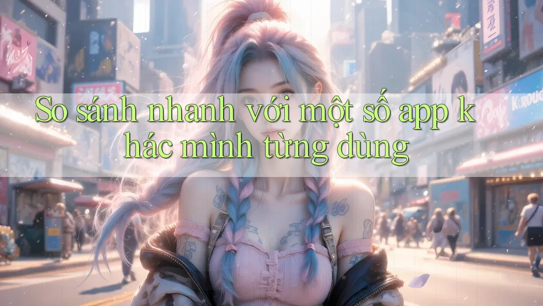 So sánh nhanh với một số app khác mình từng dùng So sánh nhanh với một số app khác mình từng dùng