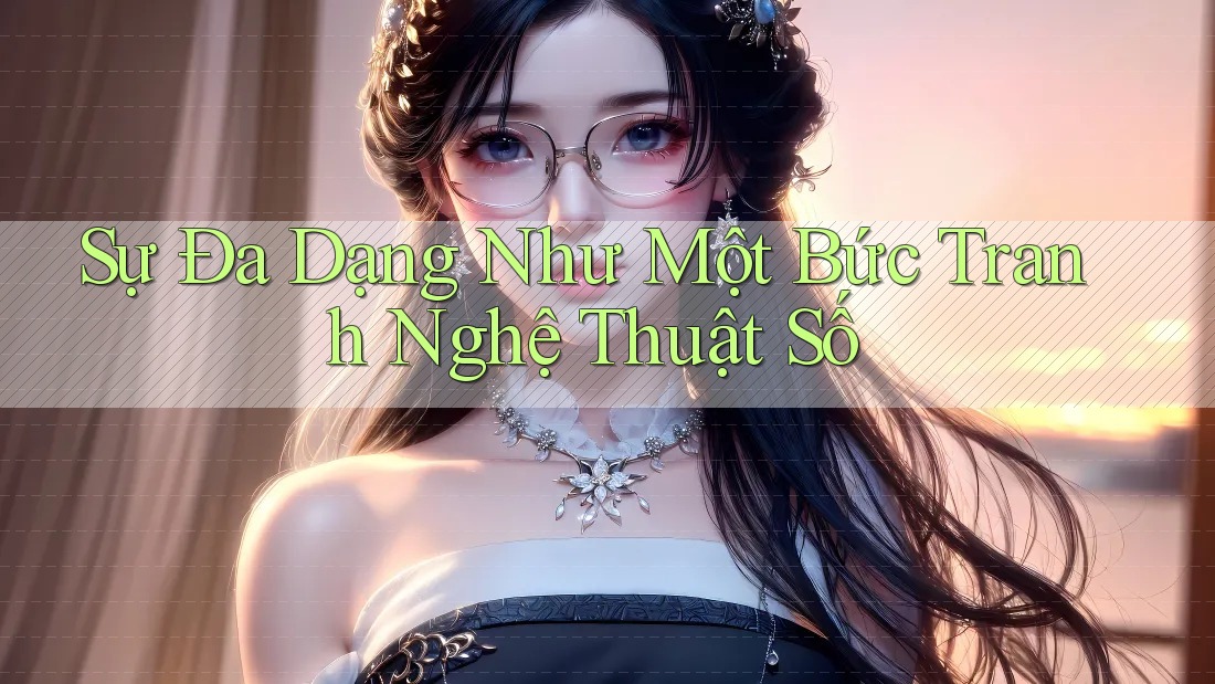 Sự Đa Dạng Như Một Bức Tranh Nghệ Thuật Số Sự Đa Dạng Như Một Bức Tranh Nghệ Thuật Số