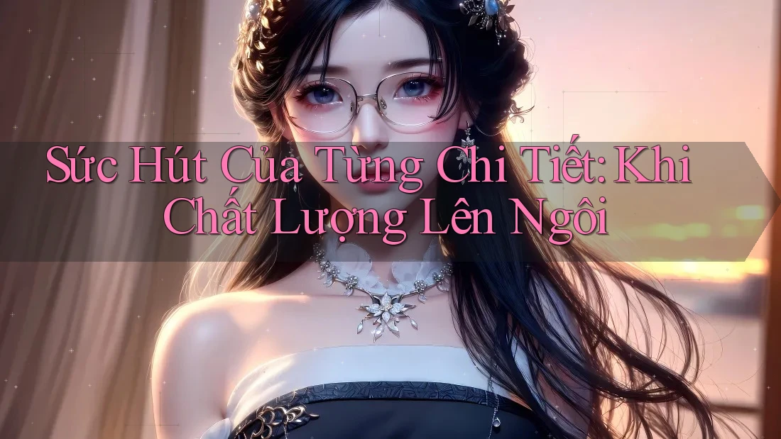 Sức Hút Của Từng Chi Tiết: Khi Chất Lượng Lên Ngôi Sức Hút Của Từng Chi Tiết: Khi Chất Lượng Lên Ngôi