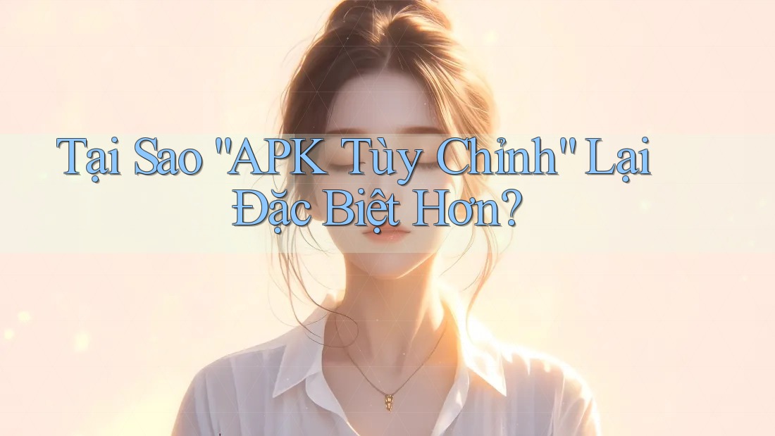 Tại Sao “APK Tùy Chỉnh” Lại Đặc Biệt Hơn? Tại Sao “APK Tùy Chỉnh” Lại Đặc Biệt Hơn?