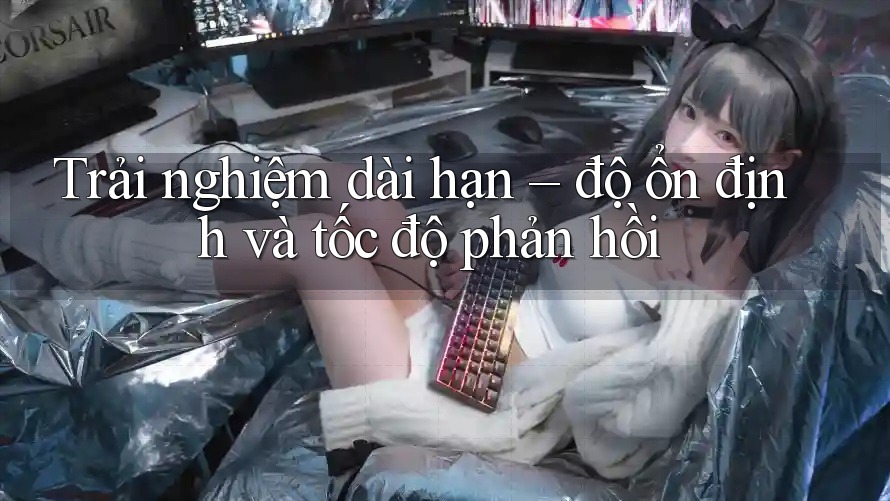 Trải nghiệm dài hạn – độ ổn định và tốc độ phản hồi Trải nghiệm dài hạn – độ ổn định và tốc độ phản hồi