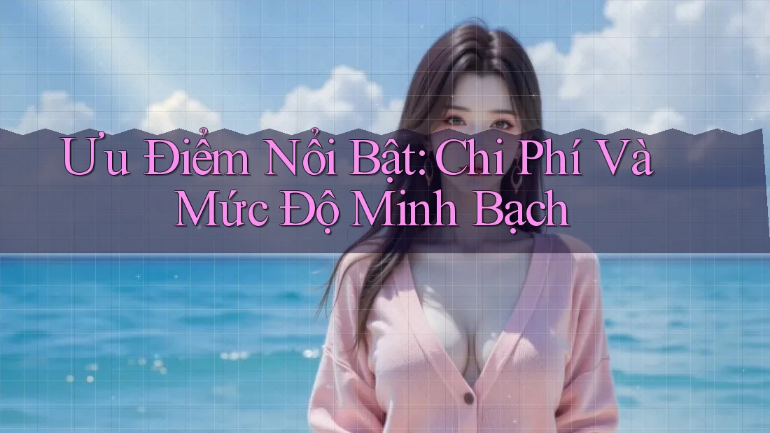 Ưu Điểm Nổi Bật: Chi Phí Và Mức Độ Minh Bạch Ưu Điểm Nổi Bật: Chi Phí Và Mức Độ Minh Bạch