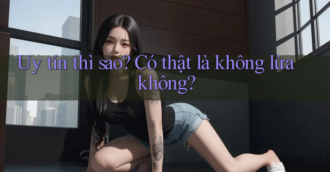 Uy tín thì sao? Có thật là không lừa không? Uy tín thì sao? Có thật là không lừa không?